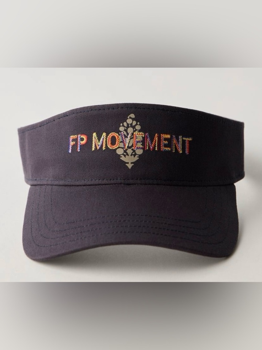 Free People Movement ~ Tee Time Visor ~  
Navy Multi Color ~ OS ~ * NWT - Picture 8 of 8